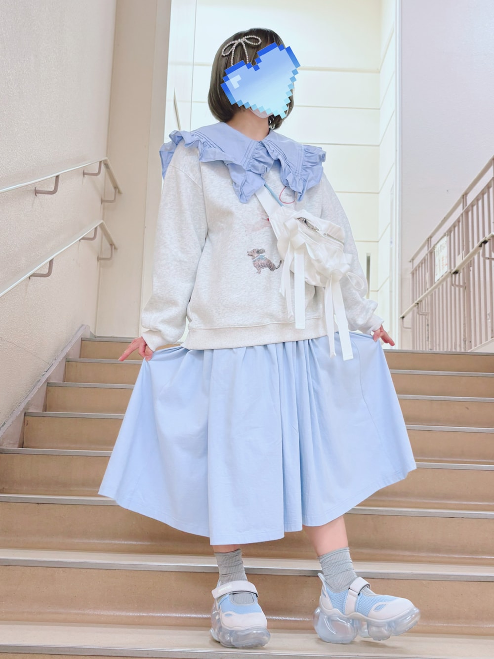 Candy Stripper FANCY RIBBON WAIST バッグ Candy Stripper（キャンディストリッパー）の「FANCY RIBBON