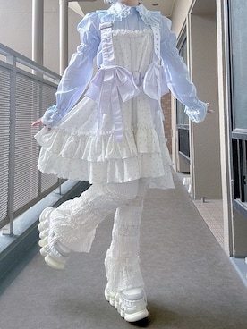 「アイテム（ワンピース/ドレス）」を使った、ぽんさん（レディース・149cm）の秋コーディネート