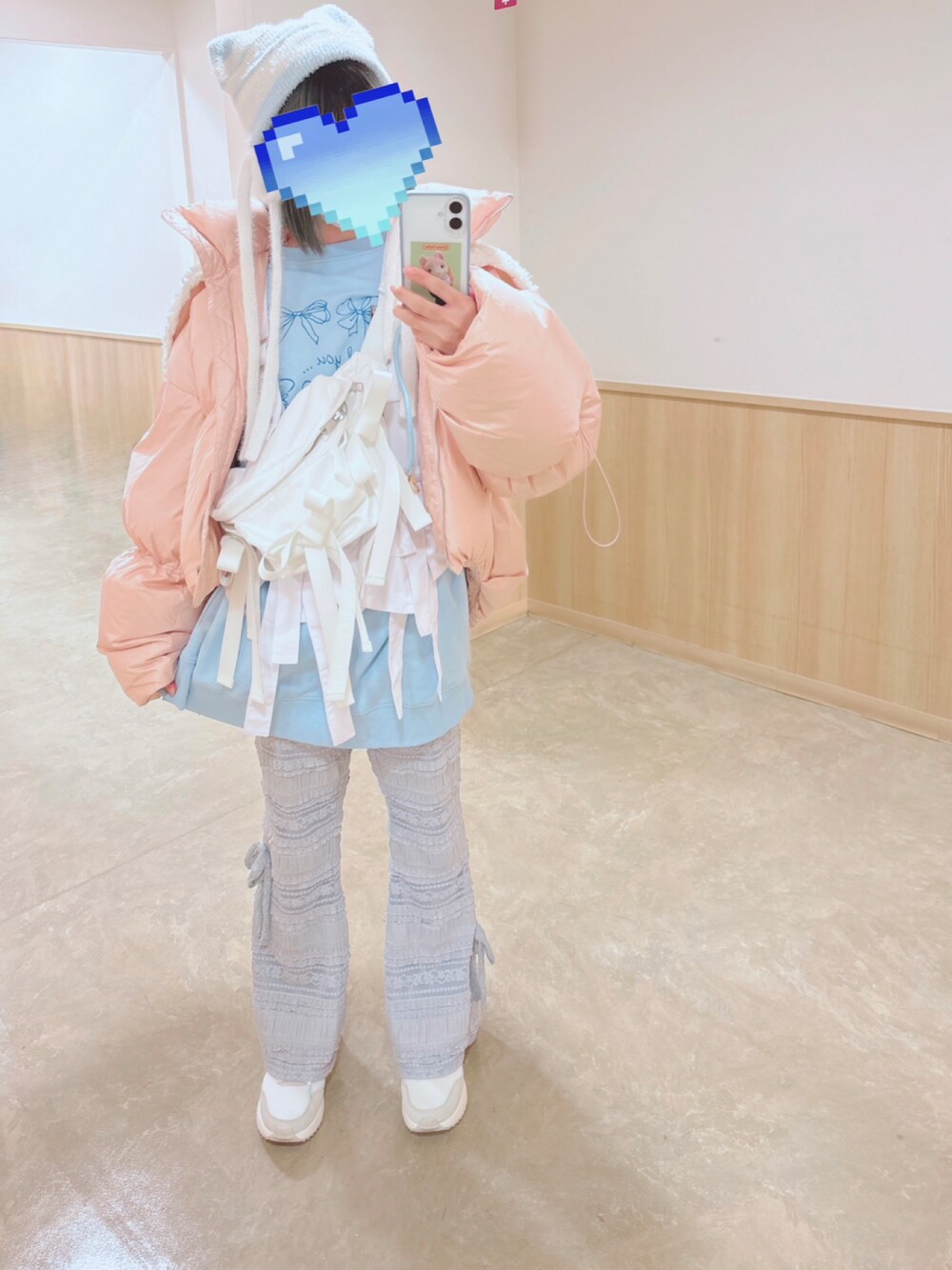 ⭐︎ほぼ未使用!キャンディストリッパーFANCY RIBBON WAIST BAG Candy Stripper(キャンディストリッパー)の「FANCY RIBBON