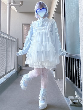 「アイテム（その他トップス）」を使った、ぽんさん（レディース・149cm）の秋コーディネート