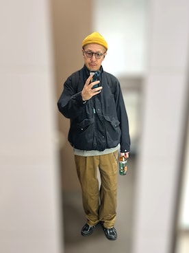 「L.L.Bean（エルエルビーン）のアイテム」を使った、foregさん（メンズ・175cm）の冬コーディネート