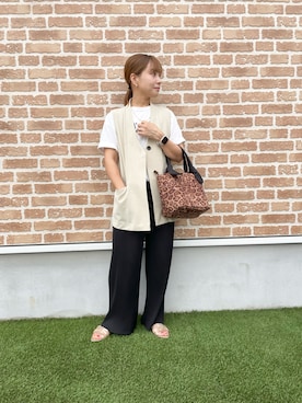 「Bou Jeloud（ブージュルード）のアイテム」を使った、yukari.sさん（レディース・153cm）の秋コーディネート