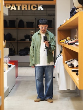 「few.（フュー）のアイテム」を使った、labo_matsuさん（メンズ・176cm）の夏コーディネート