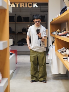 「few.（フュー）のアイテム」を使った、labo_matsuさん（メンズ・176cm）の夏コーディネート