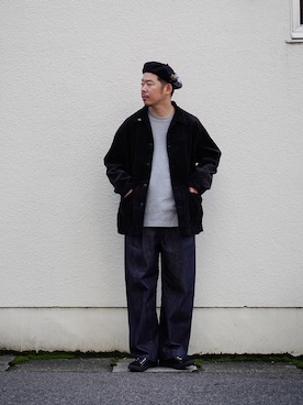 「無印良品（ムジルシリョウヒン）のアイテム」を使った、matsu_no_motoさん（メンズ・176cm）の秋コーディネート