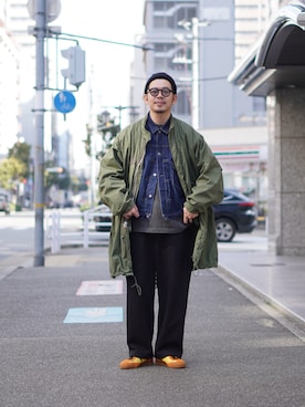 「PATRICK（パトリック）のアイテム」を使った、labo_matsuさん（メンズ・176cm）の冬コーディネート