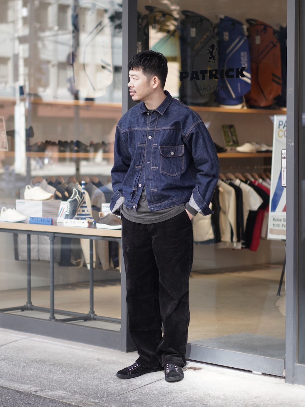 orSlow ブラックコーデュロイジャケット orSlow ブラックコーデュロイジャケット