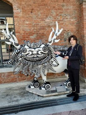 「アイテム（テーラードジャケット）」を使った、SYさん（メンズ・172cm・40代）の冬コーディネート