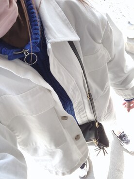 「GIVENCHY」｜「アイテム（ジャケット/アウター）」を使った、ktfsさん（レディース・152cm）の春コーディネート