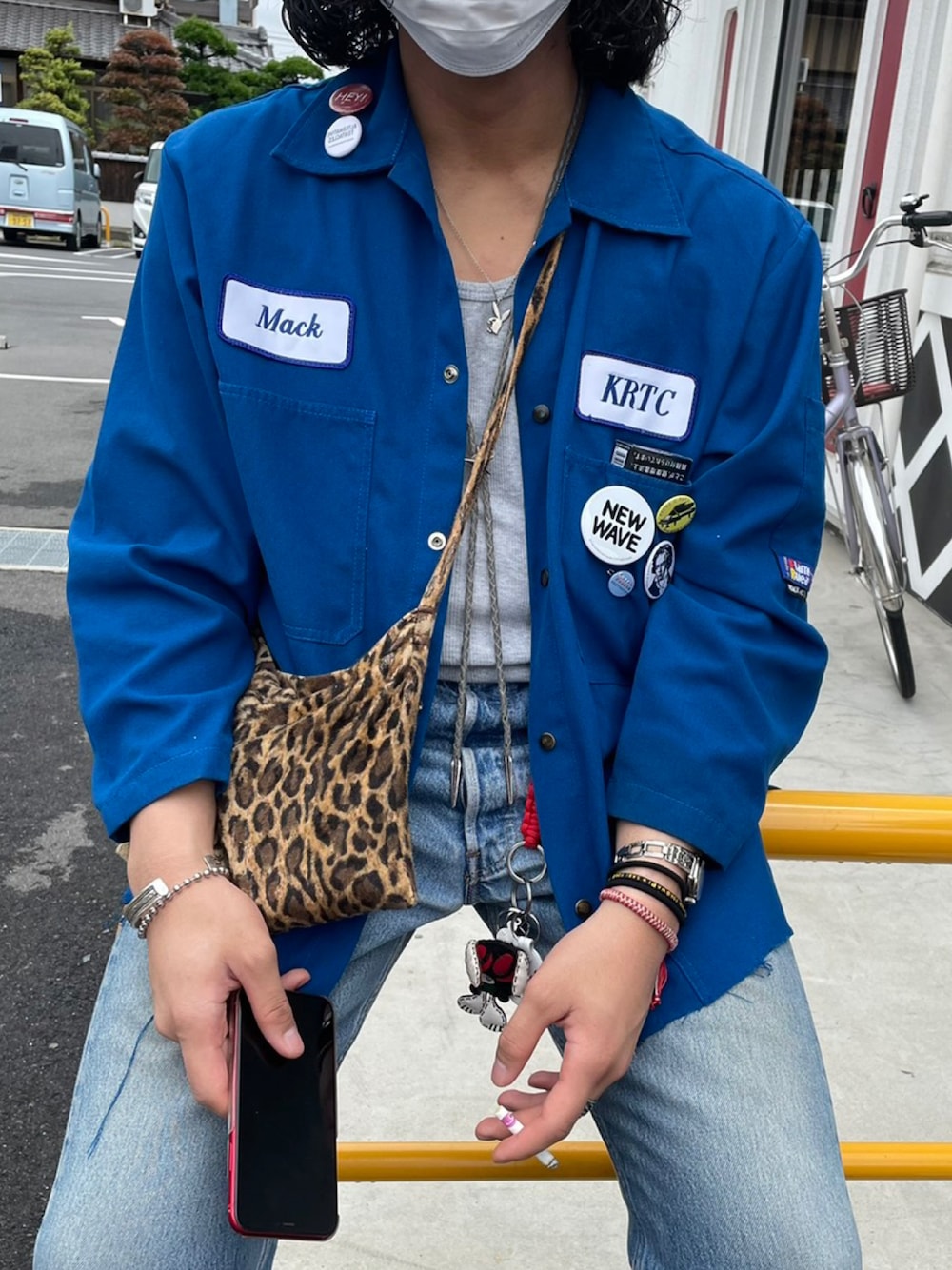 「ootd、TAKAHIROMIYASHITA The SoloIst.、Levi's、SKOLOCT、Girls don't cry、LARRY SMITH」｜「TAKAHIROMIYASHITATheSoloIst.のアイテム（ネックレス、グレー系）」を使った、KENさん（メンズ・169cm）の夏コーディネートの1枚目の写真