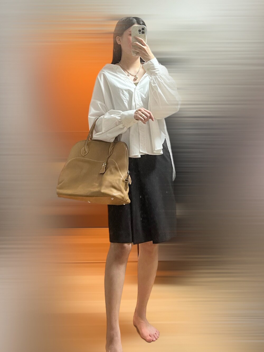 【未使用新品】ジルサンダー　サイドスリットスカート JIL SANDER（ジルサンダー）の「＜JIL SANDER（ジル サンダー