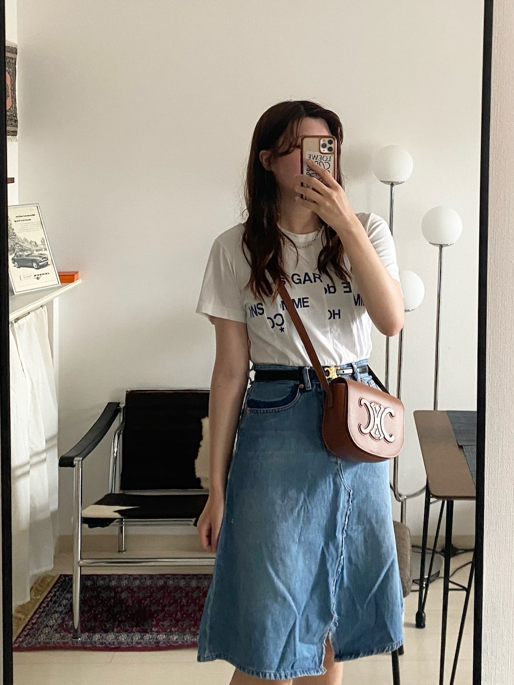 デニム CELINE(セリーヌ) スカート(レディース) - 海外通販のBUYMA
