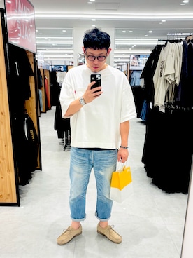 「Levi's（リーバイス）のアイテム（パンツ）」を使った、kaiさん（メンズ・178cm）の夏コーディネート