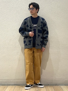 「SHIPS any（シップス エニィ）のアイテム（スウェット）」を使った、飯野さん（メンズ・170cm）の秋コーディネート