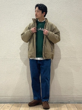 「SHIPS any（シップス エニィ）のアイテム（スウェット）」を使った、飯野さん（メンズ・170cm）の秋コーディネート