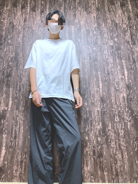 「SABLE CLUTCH（セーブルクラッチ）のアイテム」を使った、猫に小判さん（メンズ・182cm）の夏コーディネート
