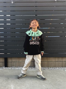 kozmamaさん（キッズ・120cm）の秋コーディネート