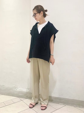 Ayaka Otsukaさん（レディース・164cm）の夏コーディネート