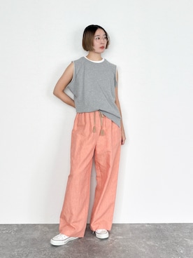 「SIPULI（シプリ）のアイテム」を使った、AYAさん（骨格ウェーブ・レディース・162cm）の夏コーディネート