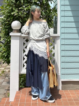 「MARNI」｜AYAさん（レディース・162cm）の春コーディネート