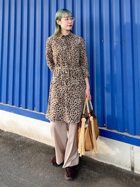 「MARNI（マルニ）のアイテム（バッグ）」を使った、AYAさん（レディース・162cm）の春コーディネート