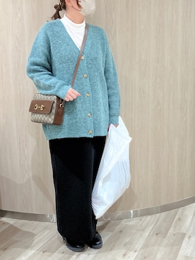 「MARC JACOBS（マークジェイコブス）のアイテム（アクセサリー）」を使った、Kiiさん（レディース・162cm）の冬コーディネート