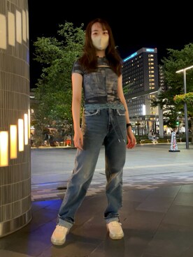 𓀠Rena𓀀さん（レディース・161cm）の夏コーディネート