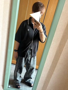 「アイテム（Tシャツ/カットソー）」を使った、たくやさん（メンズ・166cm・30代）の夏コーディネート