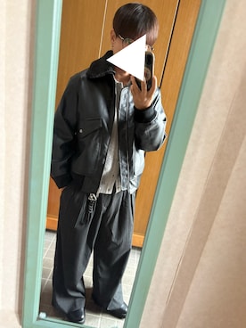 「アイテム（キーホルダー）」を使った、たくやさん（メンズ・166cm）の秋コーディネート