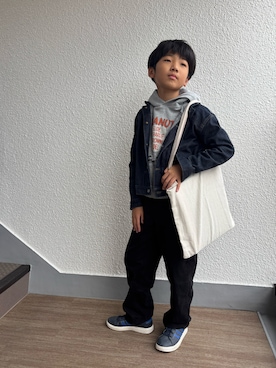 P×Kさん（キッズ・138cm）の秋コーディネート