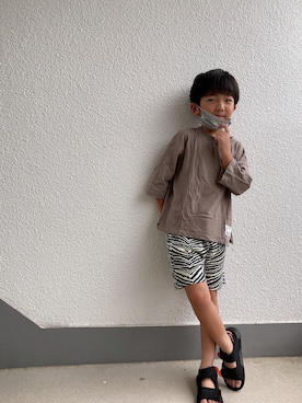 P×Kさん（キッズ・120cm）の夏コーディネート