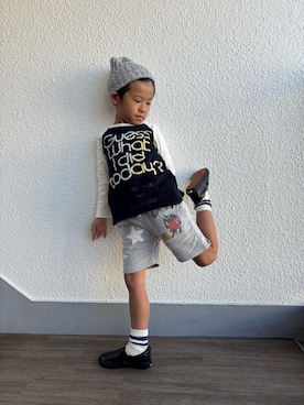 P×Kさん（キッズ・110cm）の秋コーディネート