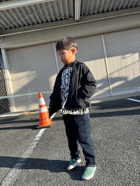 P×Kさん（キッズ・120cm）の冬コーディネート