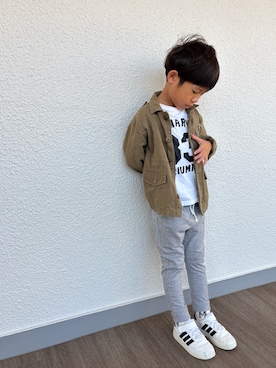 P×Kさん（キッズ・110cm）の秋コーディネート