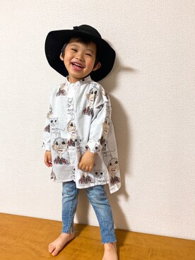 P×Kさん（キッズ・90cm）の冬コーディネート