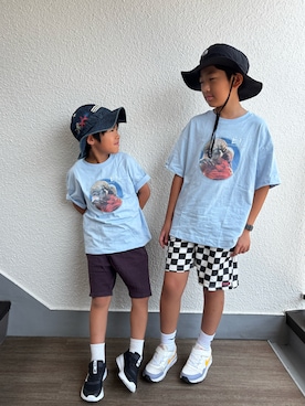 P×Kさん(キッズ・121cm)の夏コーディネート