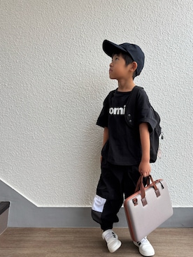 「アイテム（パンツ）」を使った、P×Kさん（キッズ・110cm）の夏コーディネート