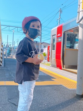 P×Kさん(キッズ・90cm)の秋コーディネート