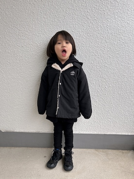 P×Kさん（キッズ・90cm）の冬コーディネート