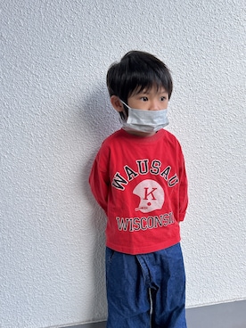 P×Kさん（キッズ・100cm）の秋コーディネート