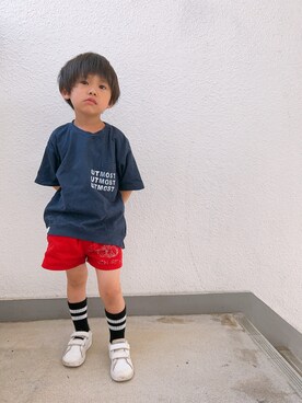 P×Kさん（キッズ・100cm）の夏コーディネート