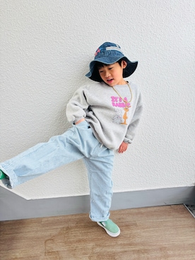 P×Kさん（キッズ・120cm）の春コーディネート