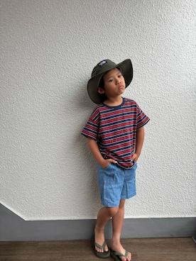 P×Kさん(キッズ・120cm)の夏コーディネート
