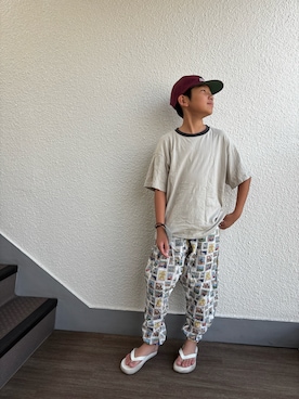「devirock（デビロック）のアイテム」を使った、P×Kさん（キッズ・143cm）の秋コーディネート