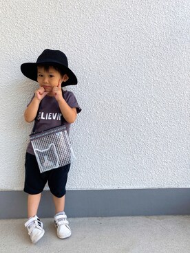 P×Kさん（キッズ・80cm）の夏コーディネート