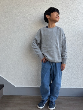 「アイテム（パンツ）」を使った、P×Kさん（キッズ・110cm）の秋コーディネート