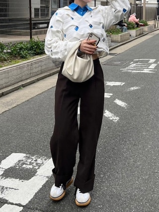 5/27限定価格 スナイデル タックストレートパンツ レディース 楽天市場】(SALE50%OFF) スナイデル SNIDEL ストレートタック