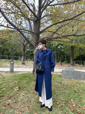 「おめかしコーデ」｜「アイテム（バレエシューズ）」を使った、ちーさん（レディース・155cm）の冬コーディネート