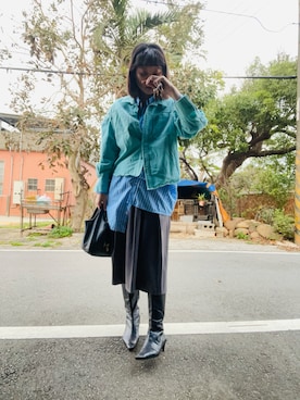 「TOMMY HILFIGER（トミーヒルフィガー）のアイテム」を使った、yifan3388さん（レディース・170cm）の春コーディネート