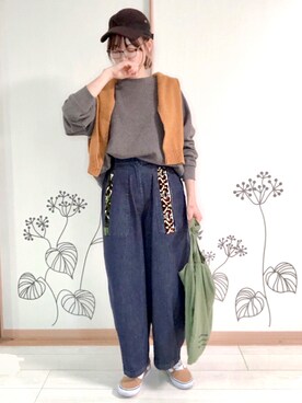 chiEさん（レディース・157cm）の冬コーディネート